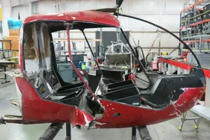 Robinson R44 II Fuselage w Bill of Sale and Log Books